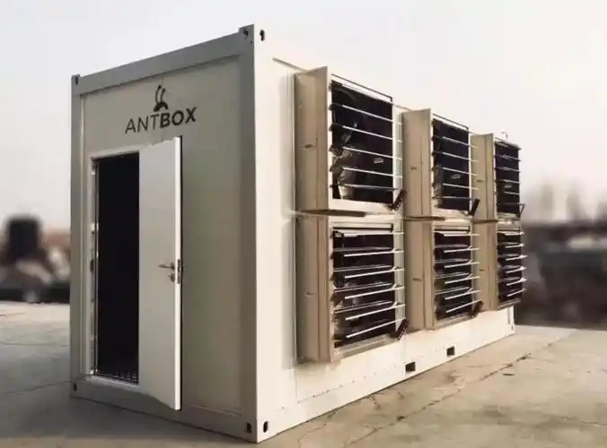 Professional miner maintaining hardware