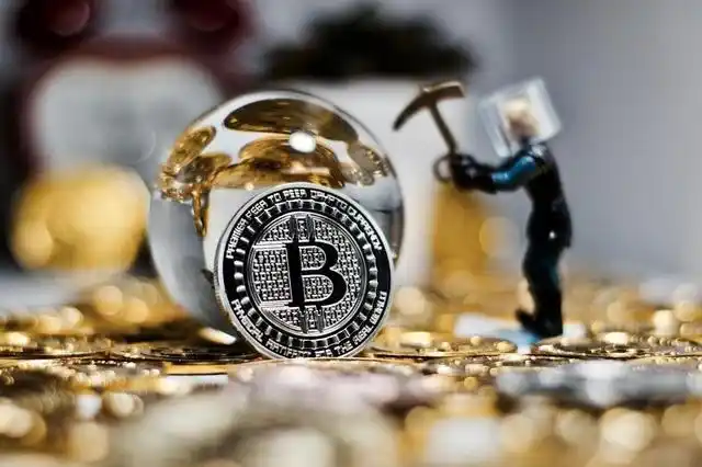 A large-scale crypto mining farm operating in a cold climate environment