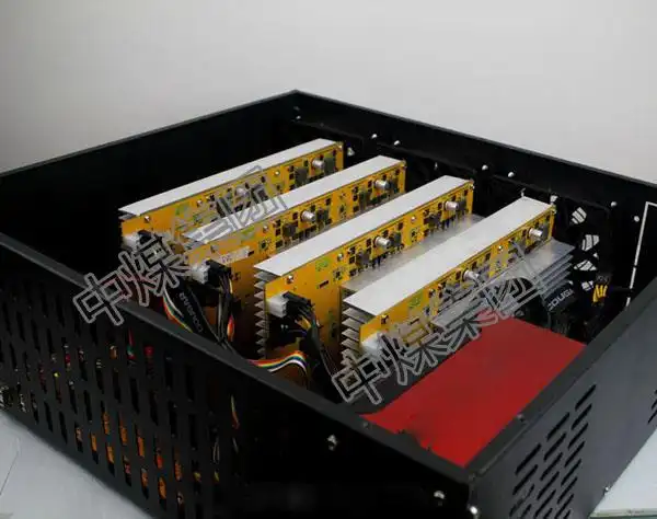 Various mining rigs ready for deployment